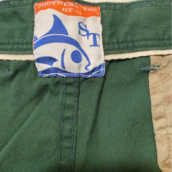 Southern Tide Men’s Classic Fit Green Pants 35W 30L - Picture 2 of 5